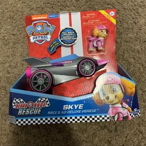 PAW PATROL ready, race, rescue SKYE